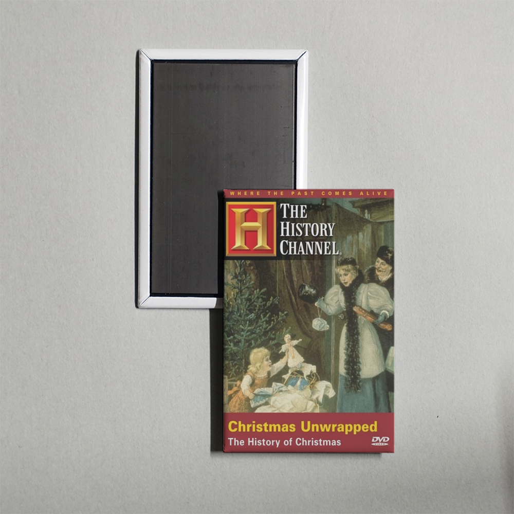 Christmas Unwrapped The History of Christmas Mini Movie Fridge Magnet