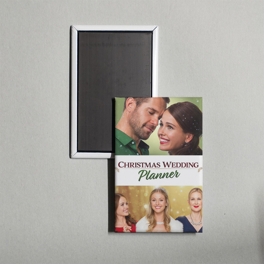 Christmas Wedding Planner Mini Movie Fridge Magnet