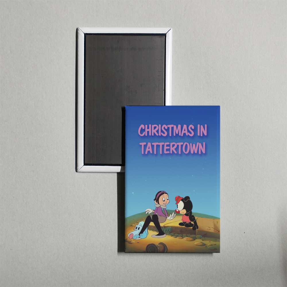 Christmas in Tattertown Mini Movie Fridge Magnet