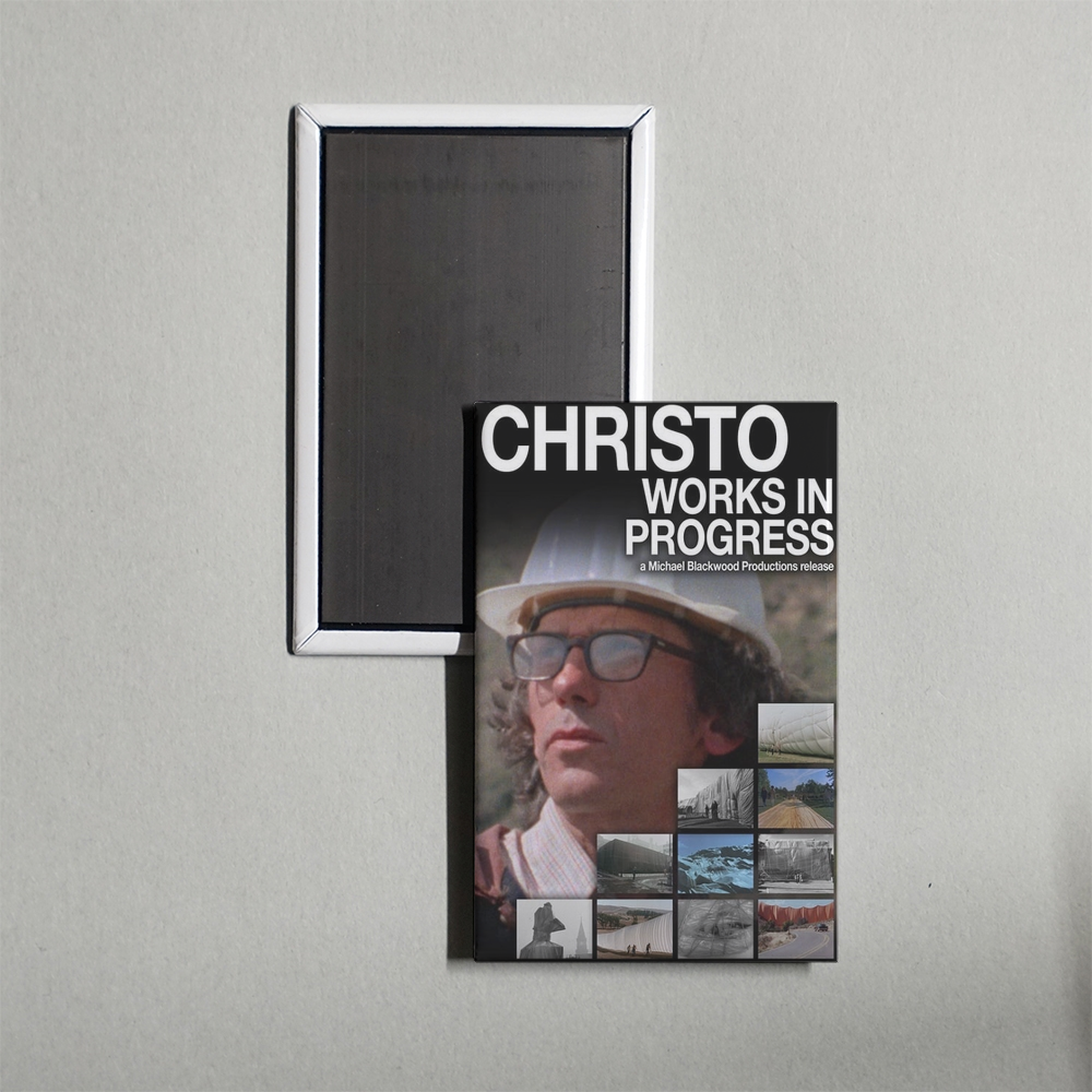 Christo Works in Progress Mini Movie Fridge Magnet