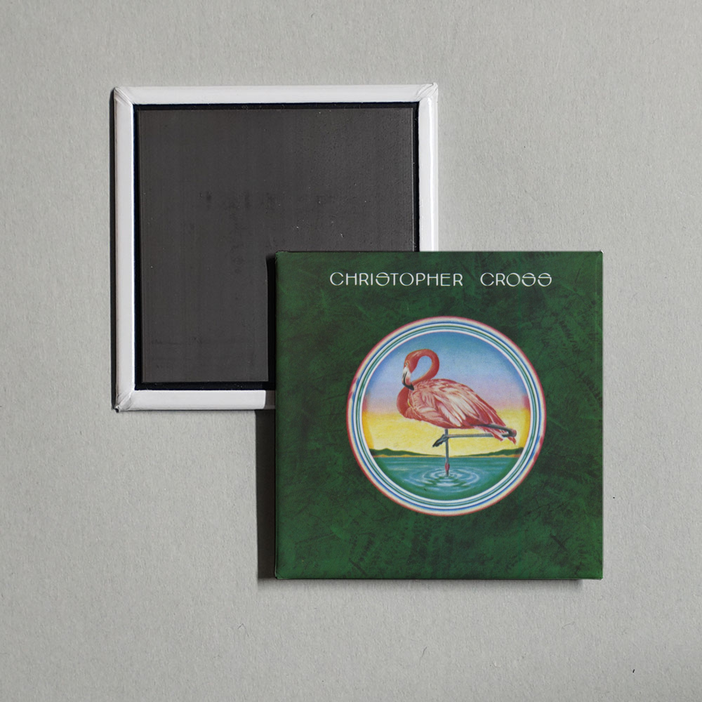 Christopher Cross - Christopher Cross Album Cover Fridge Magnet