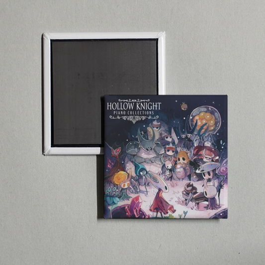 Christopher Larkin - Hollow Knight Piano Collections Album Cover Fridge Magnet