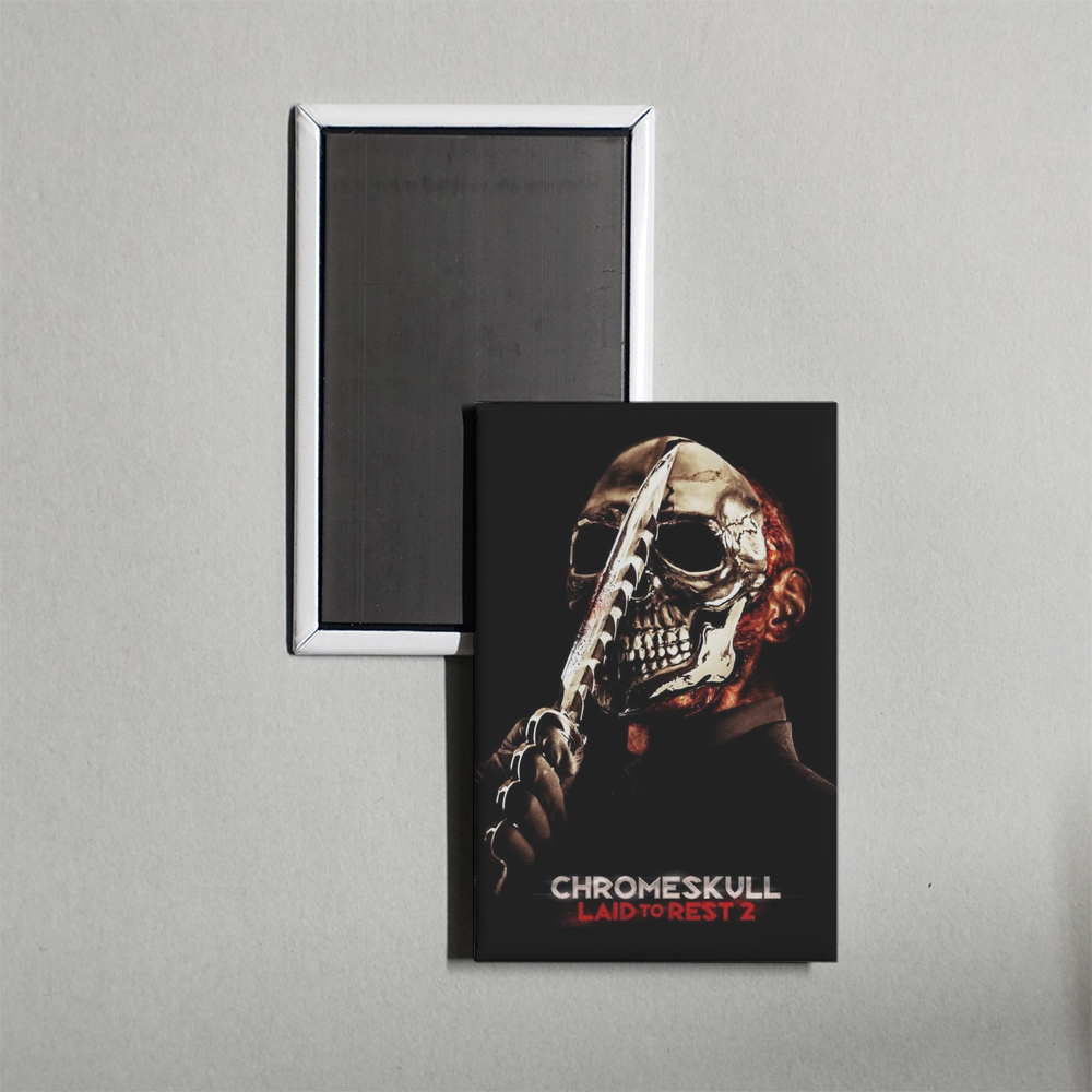 ChromeSkull Laid to Rest 2 Mini Movie Fridge Magnet