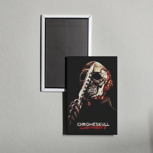 ChromeSkull Laid to Rest 2 Mini Movie Fridge Magnet