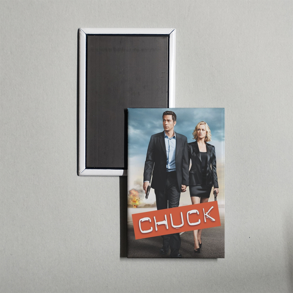 Chuck TV Show Fridge Magnet