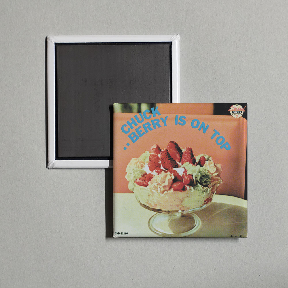 Chuck Berry - Berry Is On Top Album Cover Fridge Magnet