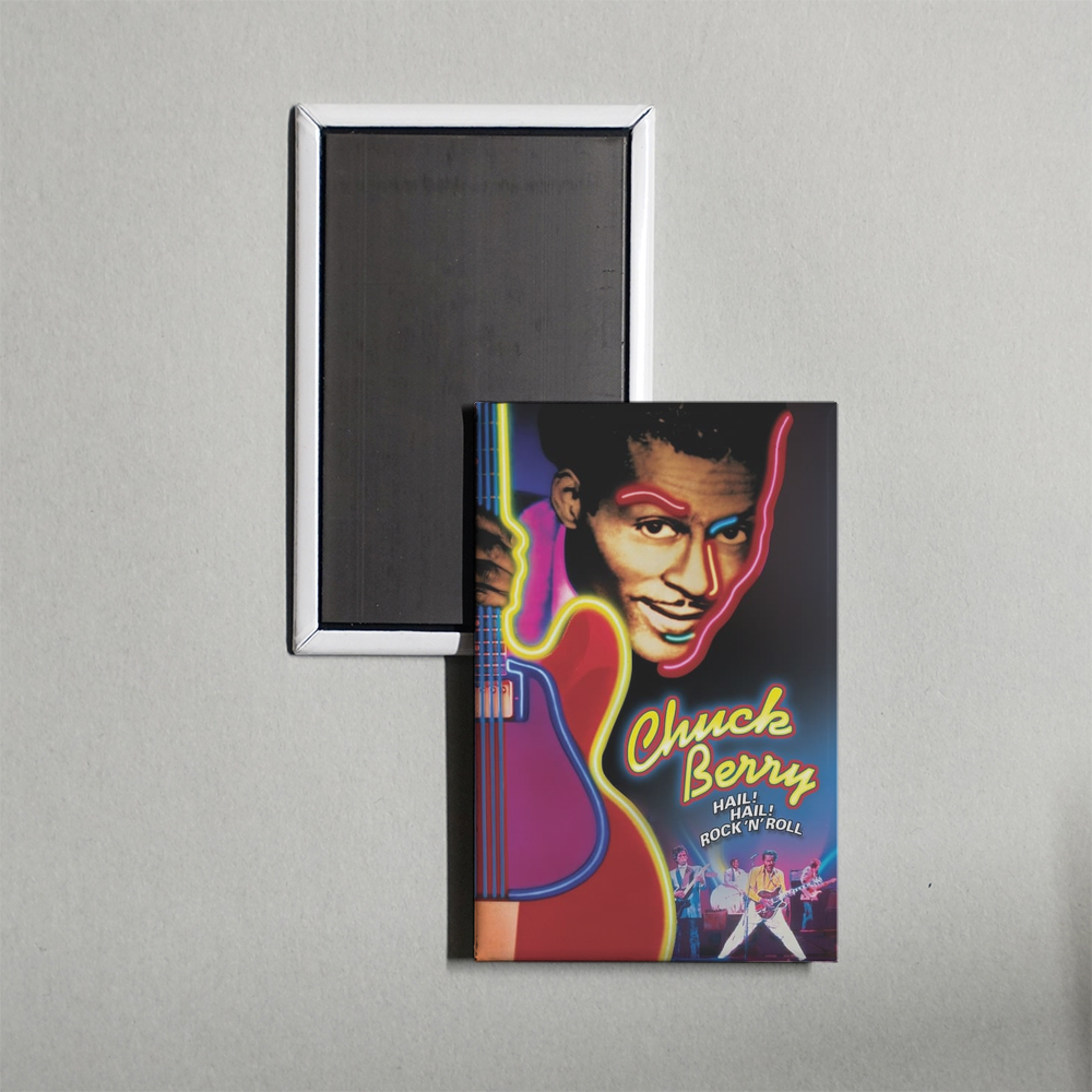 Chuck Berry - Hail! Hail! Rock 'n' Roll Mini Movie Fridge Magnet