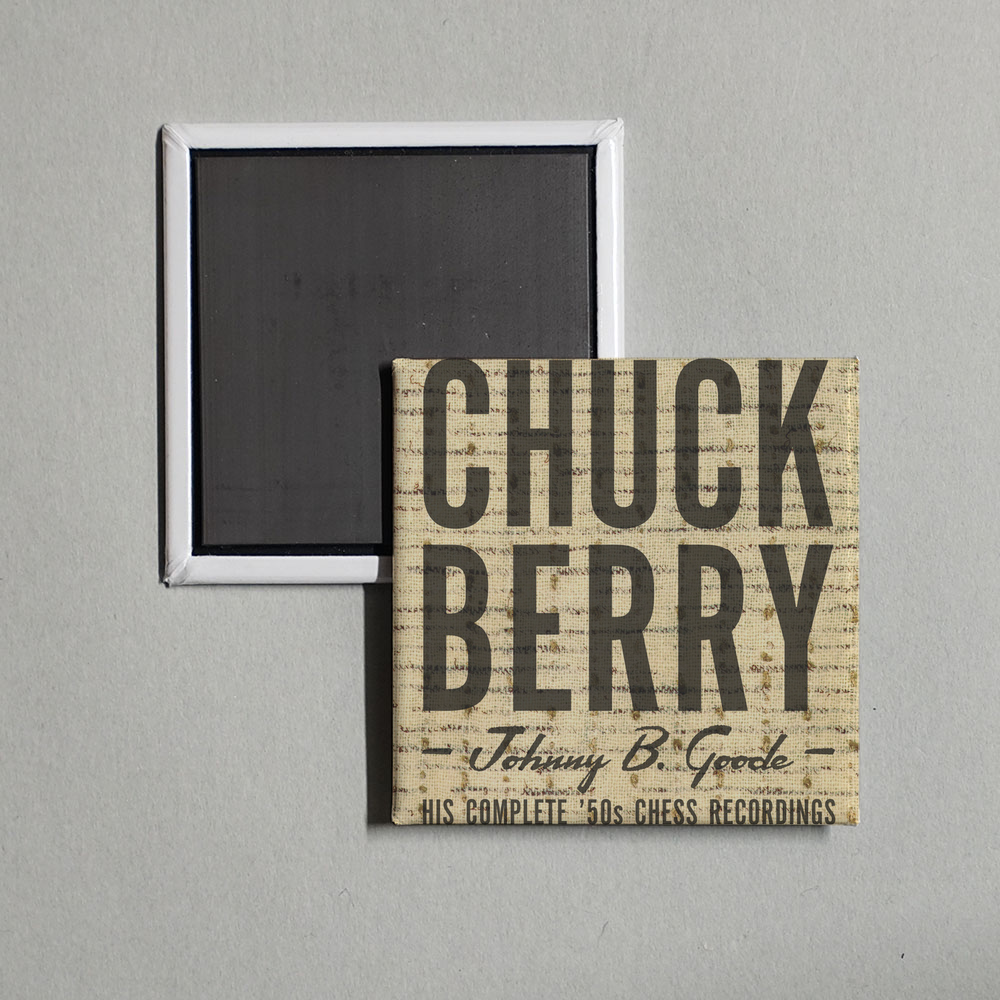 Chuck Berry - Johnny B. Goode His Complete '50s Chess Recordings Album Cover Fridge Magnet