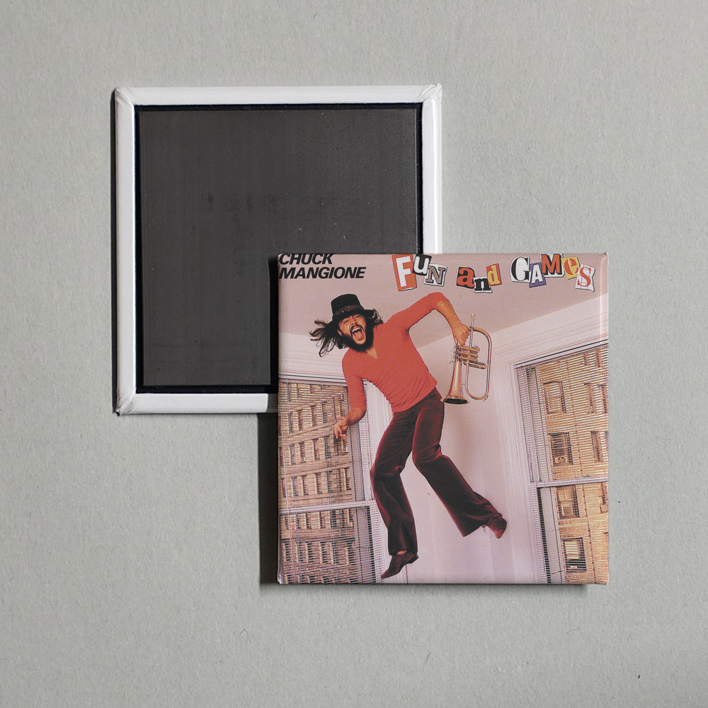 Chuck Mangione - Fun And Games Album Cover Fridge Magnet