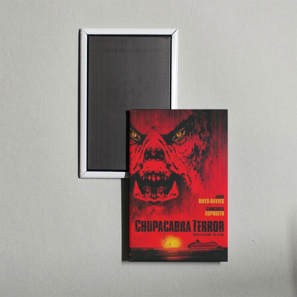 Chupacabra Terror Mini Movie Fridge Magnet