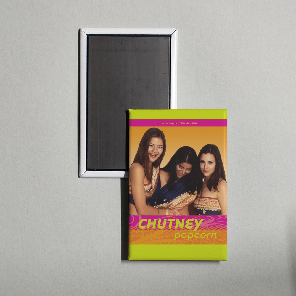 Chutney Popcorn Mini Movie Fridge Magnet