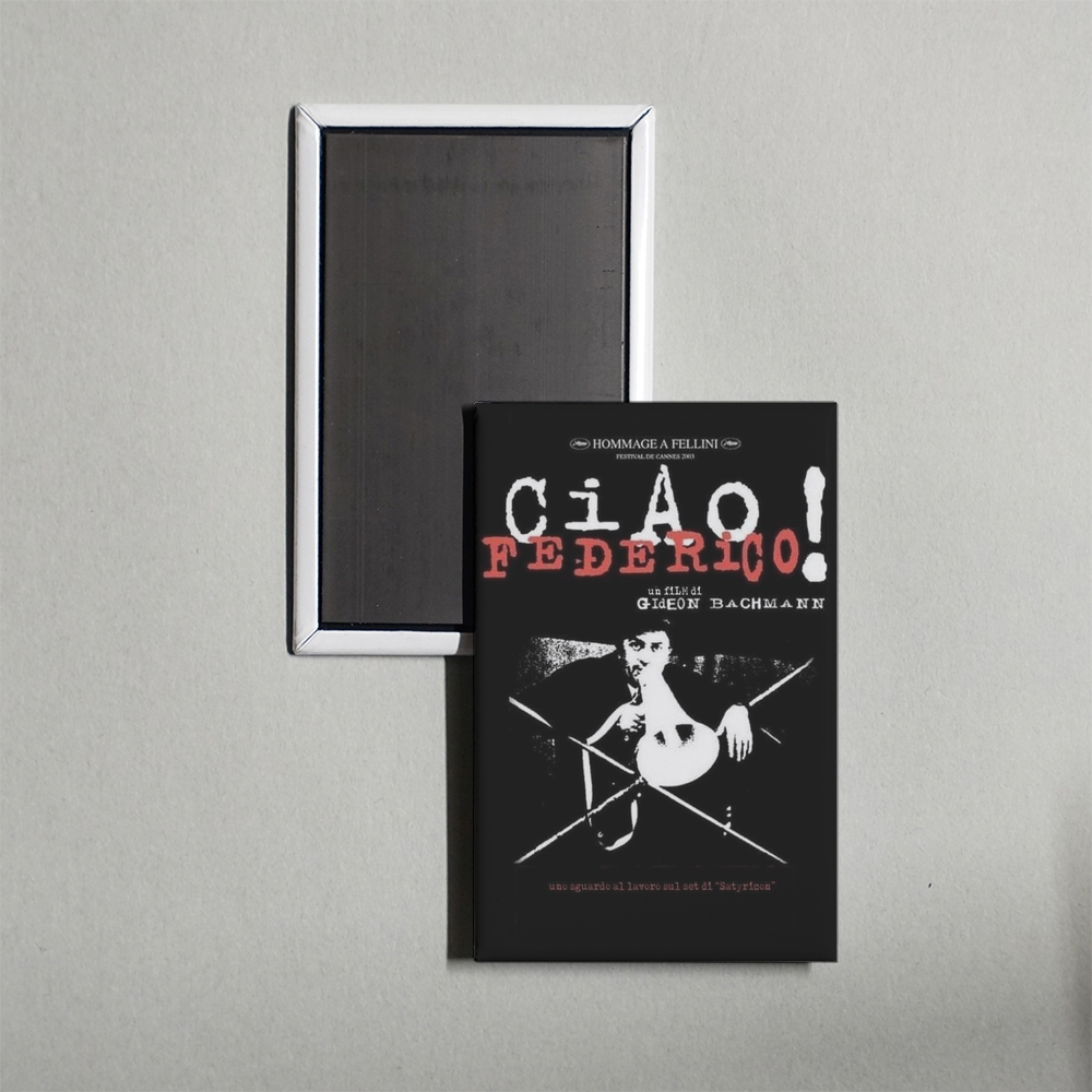 Ciao, Federico! Mini Movie Fridge Magnet