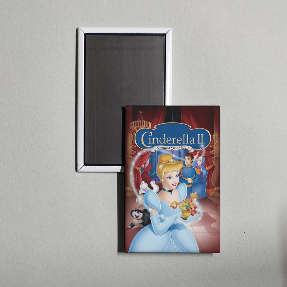 Cinderella II Dreams Come True Mini Movie Fridge Magnet