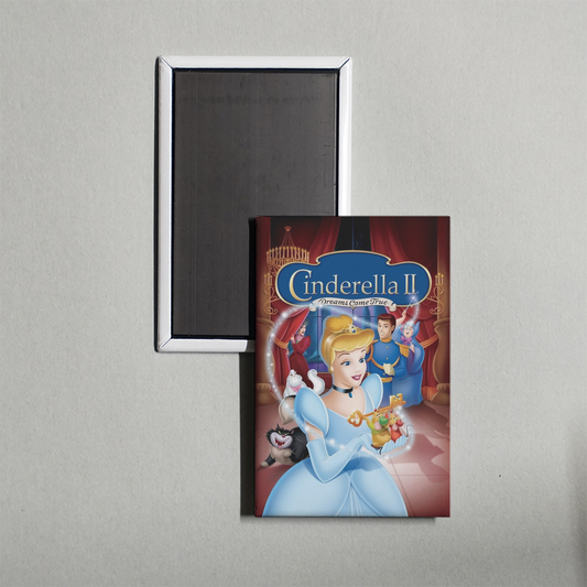 Cinderella II Dreams Come True Mini Movie Fridge Magnet