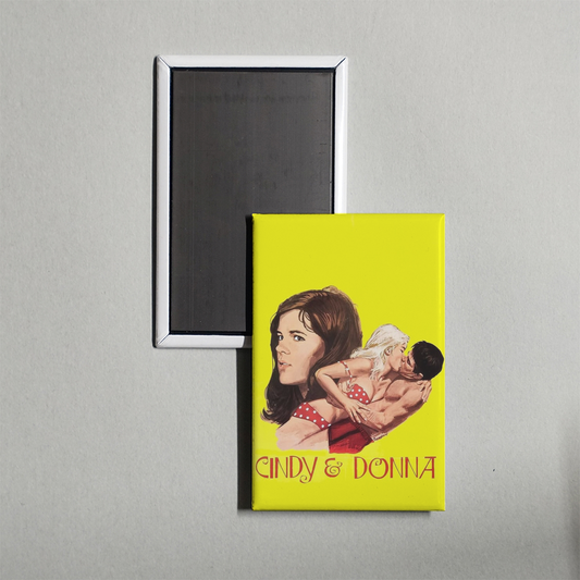 Cindy and Donna Mini Movie Fridge Magnet