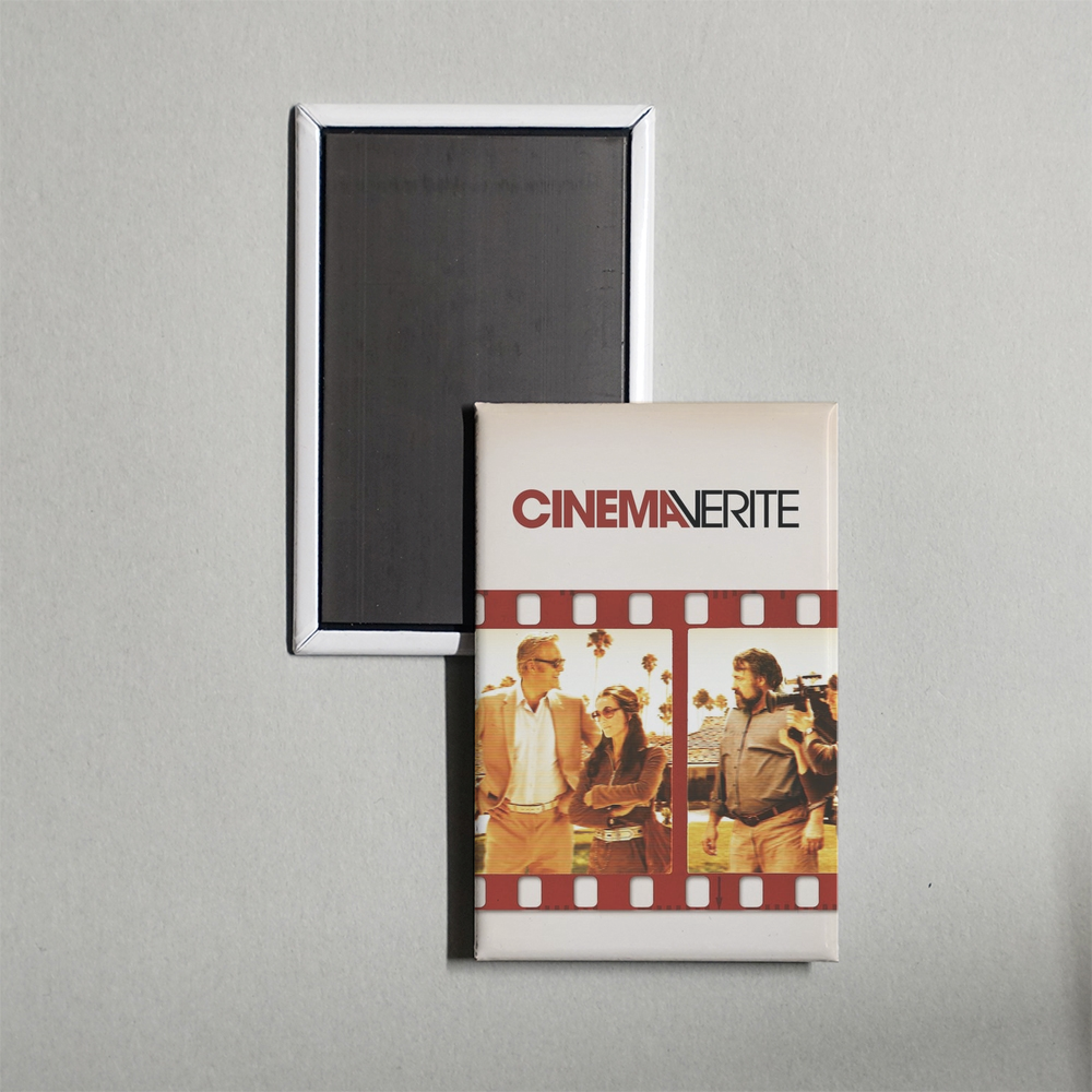 Cinema Verite Mini Movie Fridge Magnet