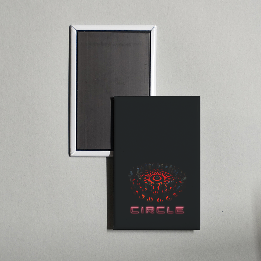 Circle Mini Movie Fridge Magnet