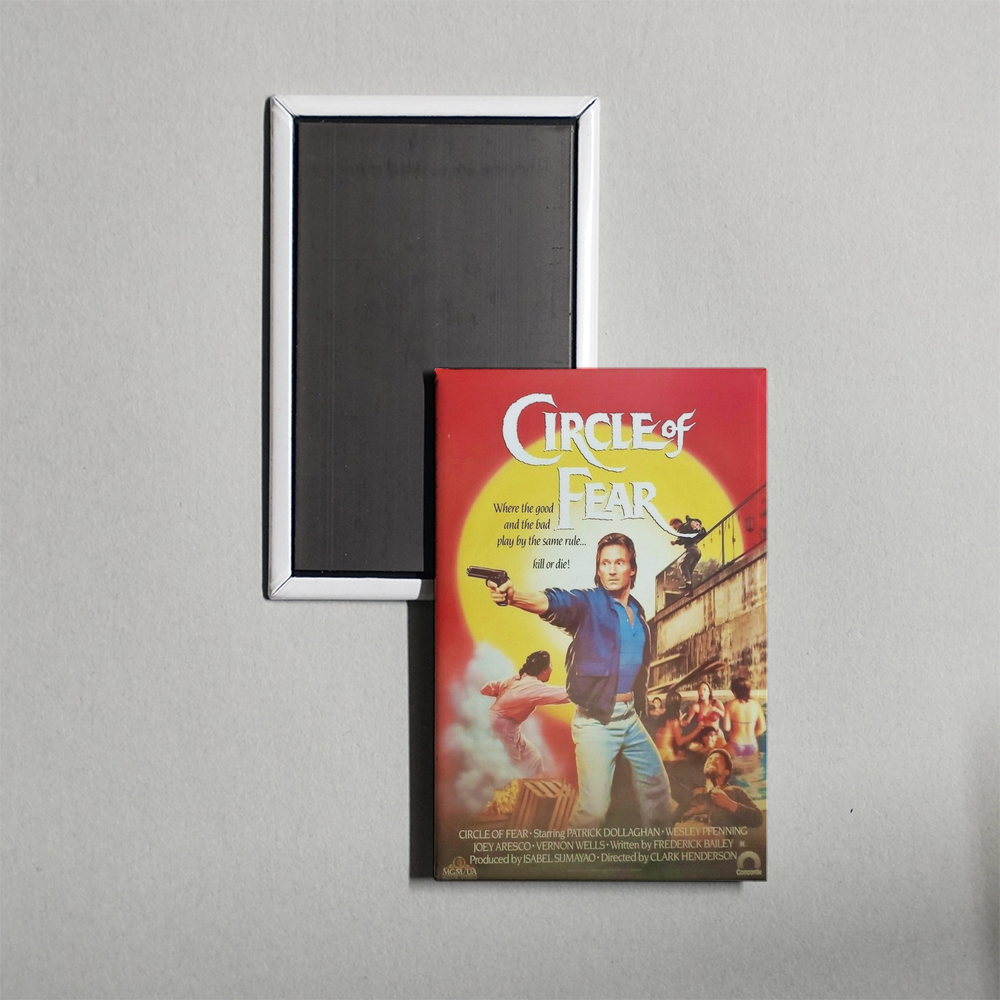Circle of Fear Mini Movie Fridge Magnet