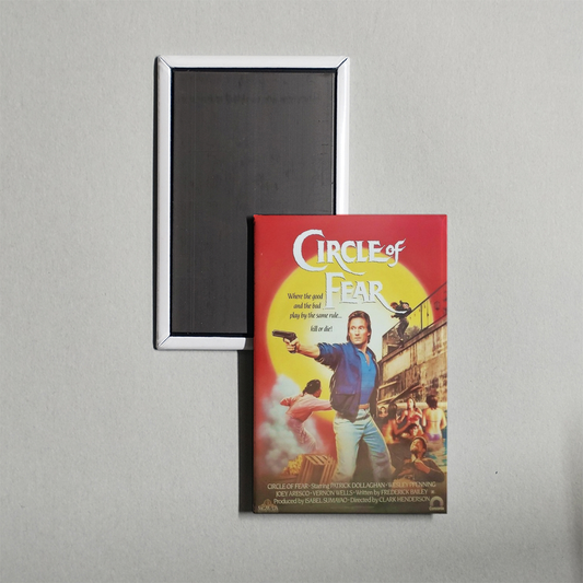 Circle of Fear Mini Movie Fridge Magnet