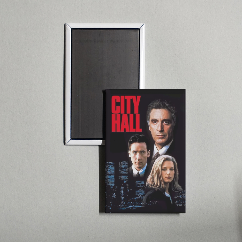City Hall Mini Movie Fridge Magnet