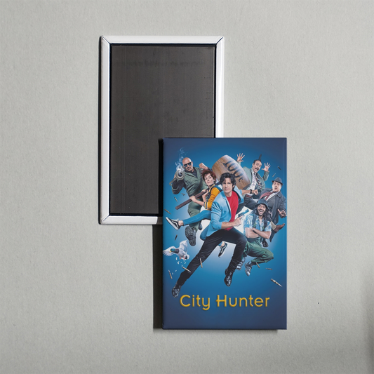 City Hunter Mini Movie Fridge Magnet