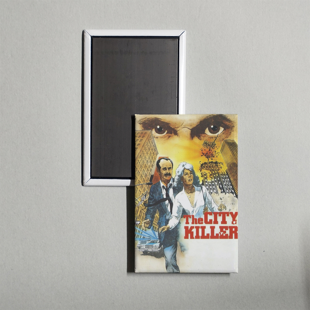 City Killer Mini Movie Fridge Magnet