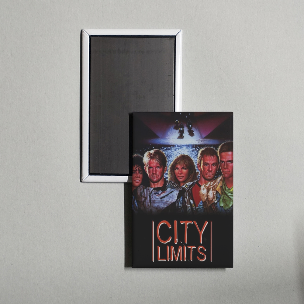 City Limits Mini Movie Fridge Magnet