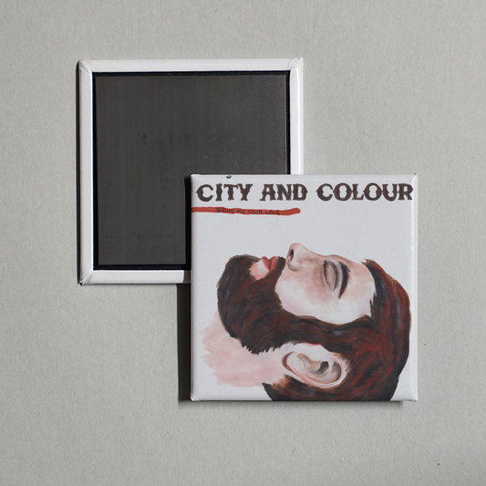 City and Colour - Bring Me Your Love Album Cover Fridge Magnet