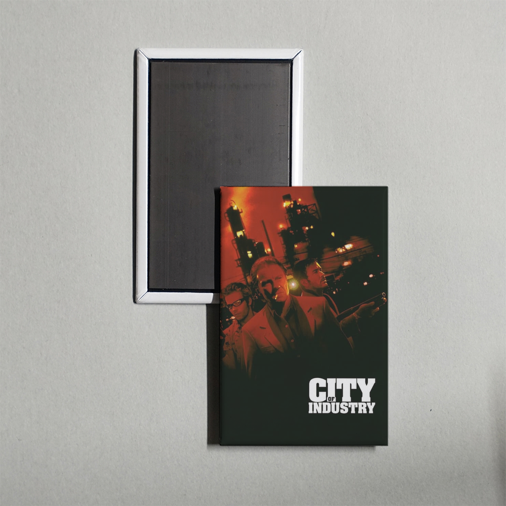 City of Industry Mini Movie Fridge Magnet