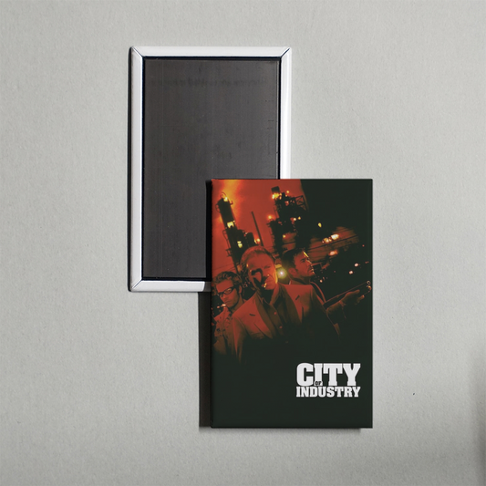 City of Industry Mini Movie Fridge Magnet