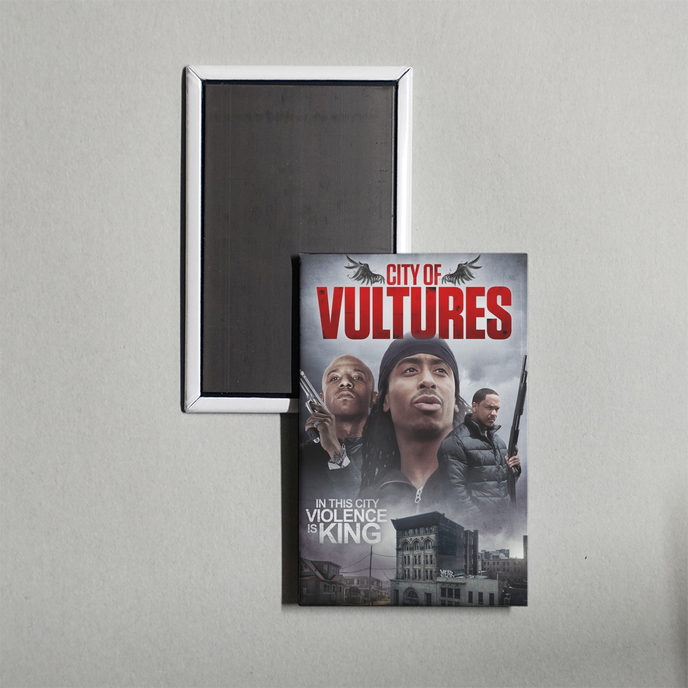City of Vultures Mini Movie Fridge Magnet