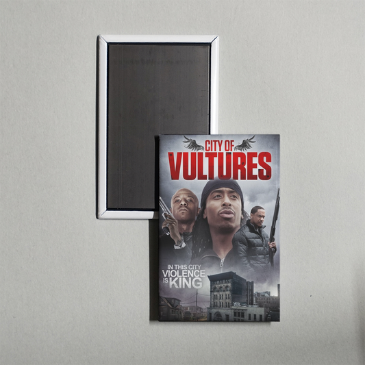 City of Vultures Mini Movie Fridge Magnet
