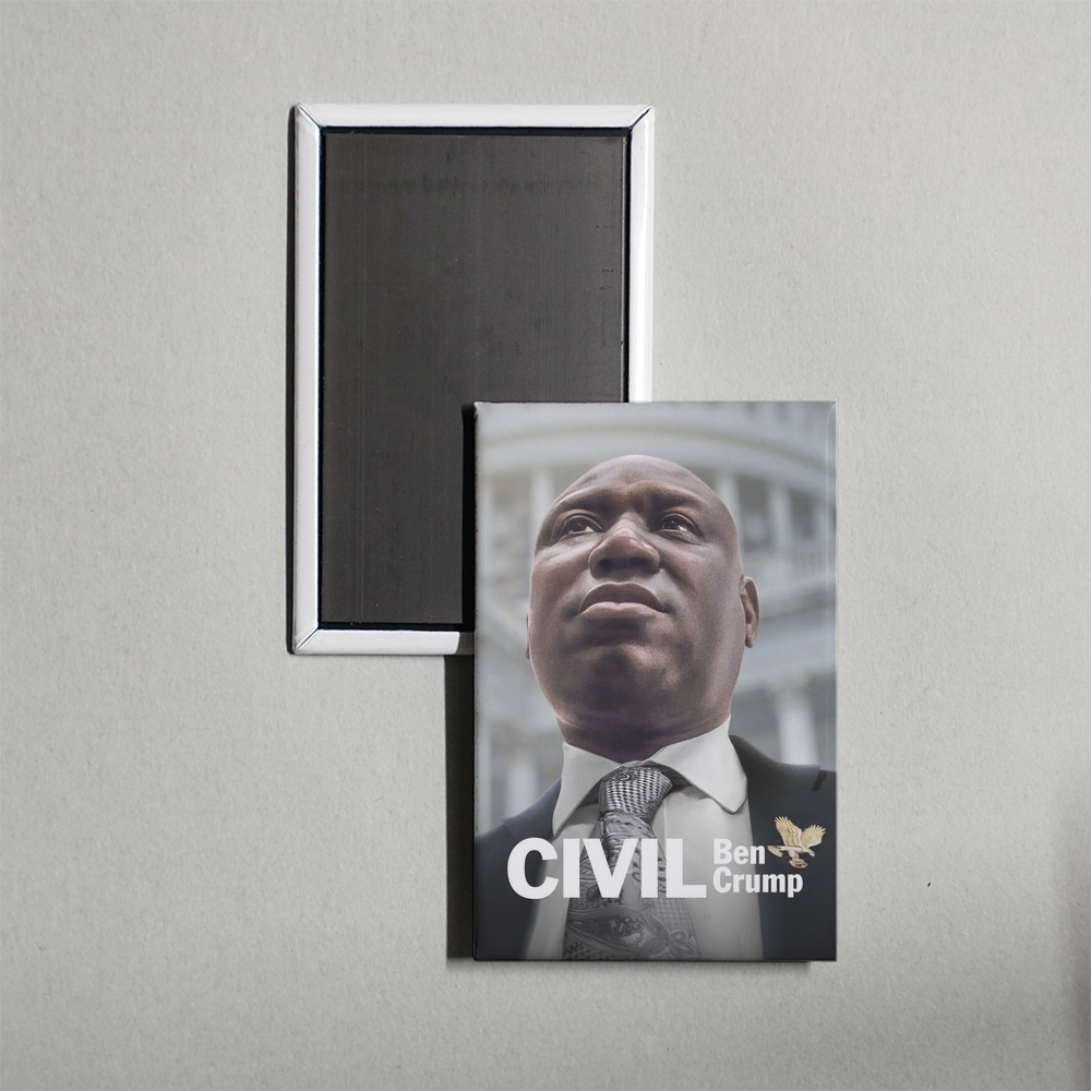 Civil Ben Crump Mini Movie Fridge Magnet