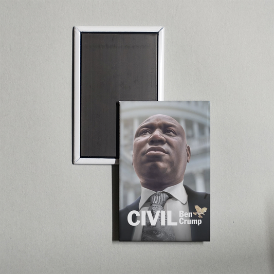 Civil Ben Crump Mini Movie Fridge Magnet