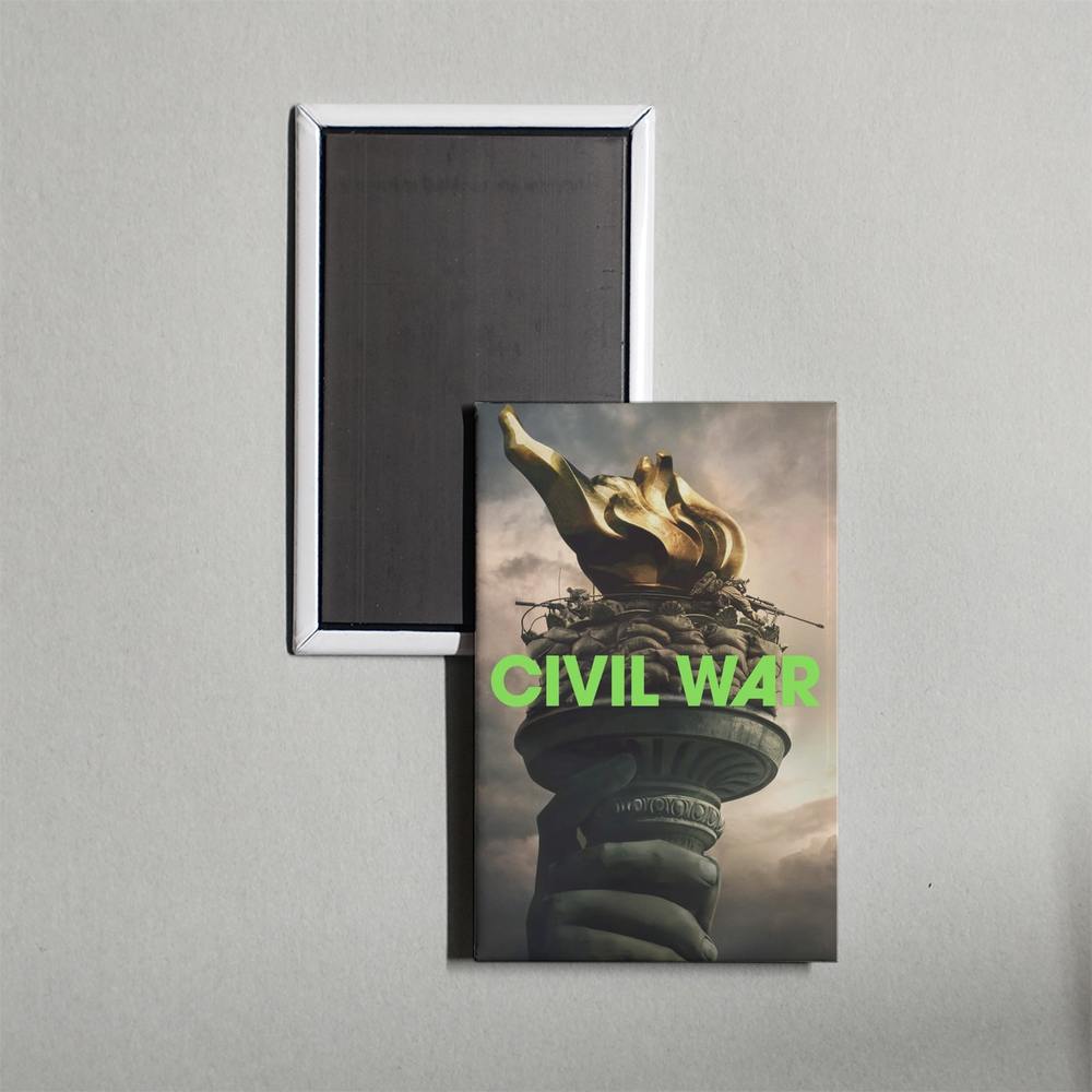 Civil War Mini Movie Fridge Magnet