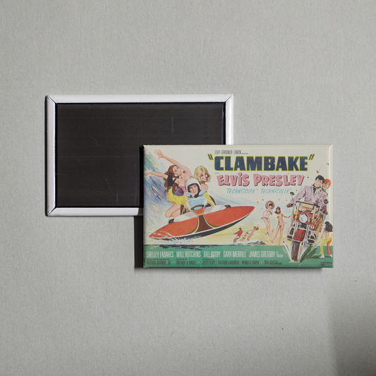Clambake Shelley Fabares Mini Movie Fridge Magnet