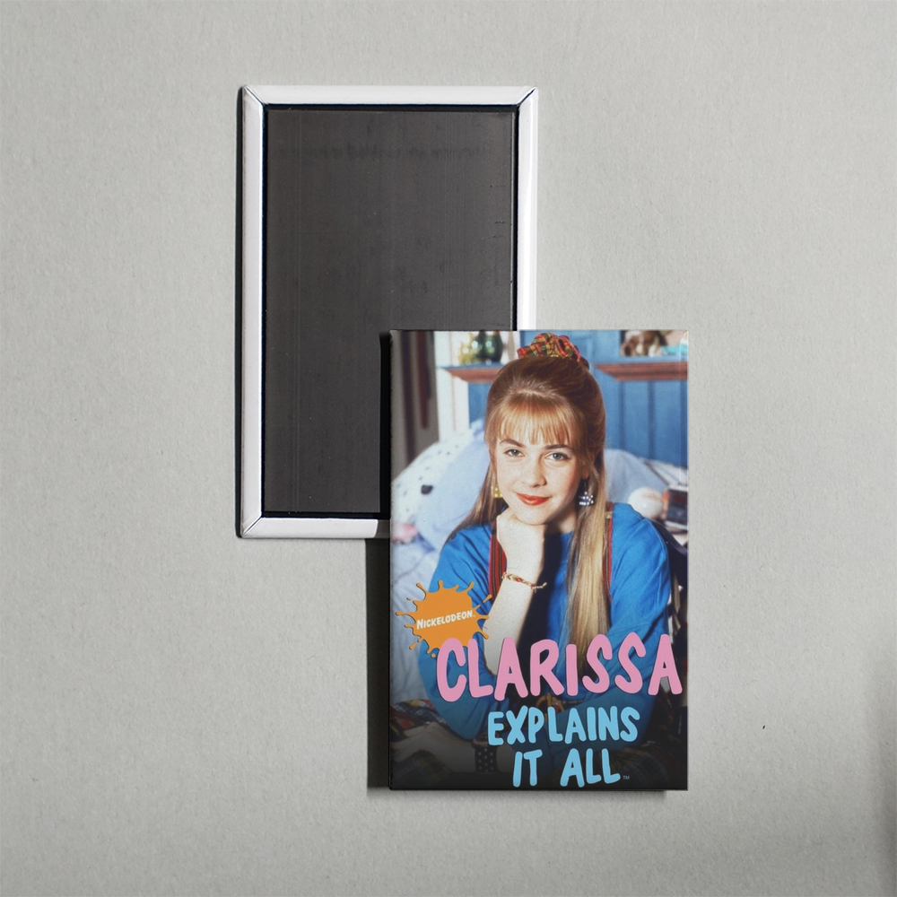Clarissa Explains It All TV Show Fridge Magnet