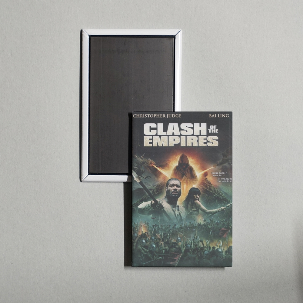 Clash of the Empires Mini Movie Fridge Magnet