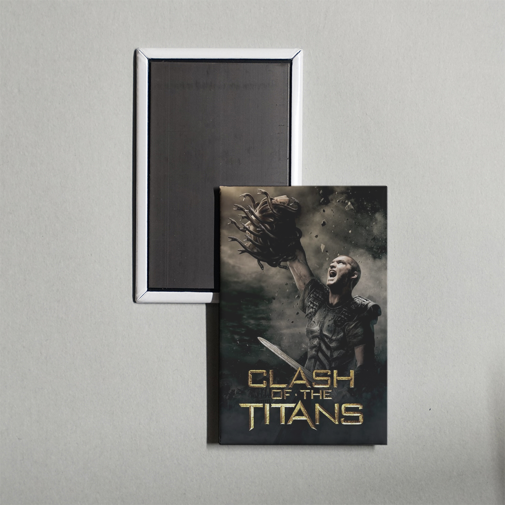 Clash of the Titans Mini Movie Fridge Magnet