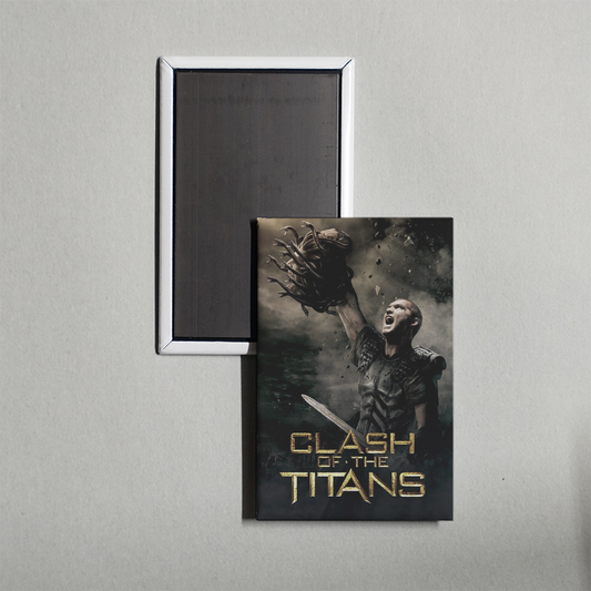 Clash of the Titans Mini Movie Fridge Magnet