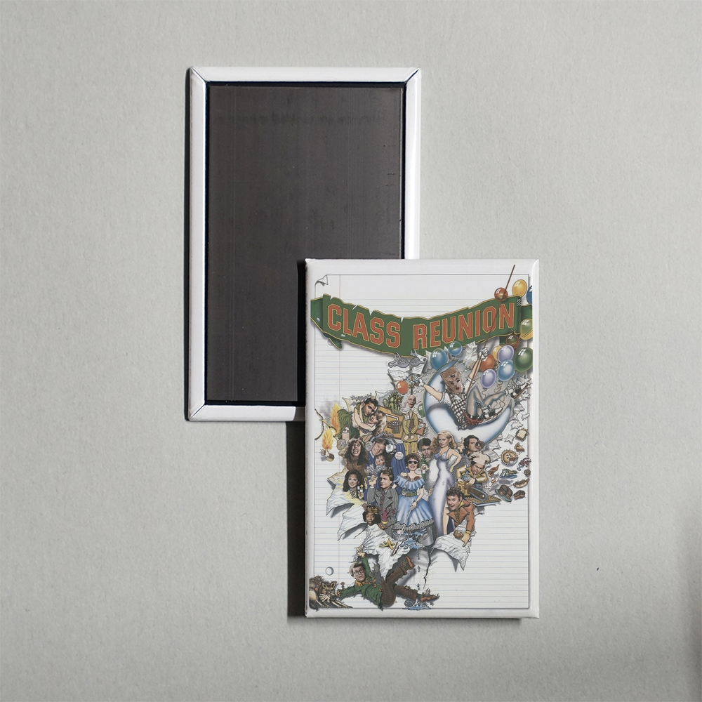 Class Reunion Mini Movie Fridge Magnet