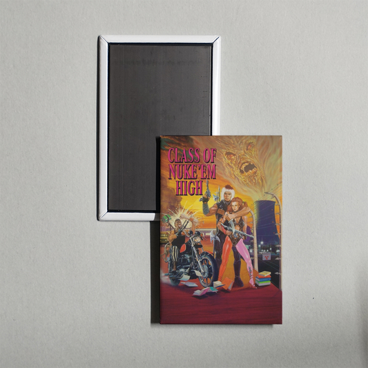 Class of Nuke 'Em High Mini Movie Fridge Magnet
