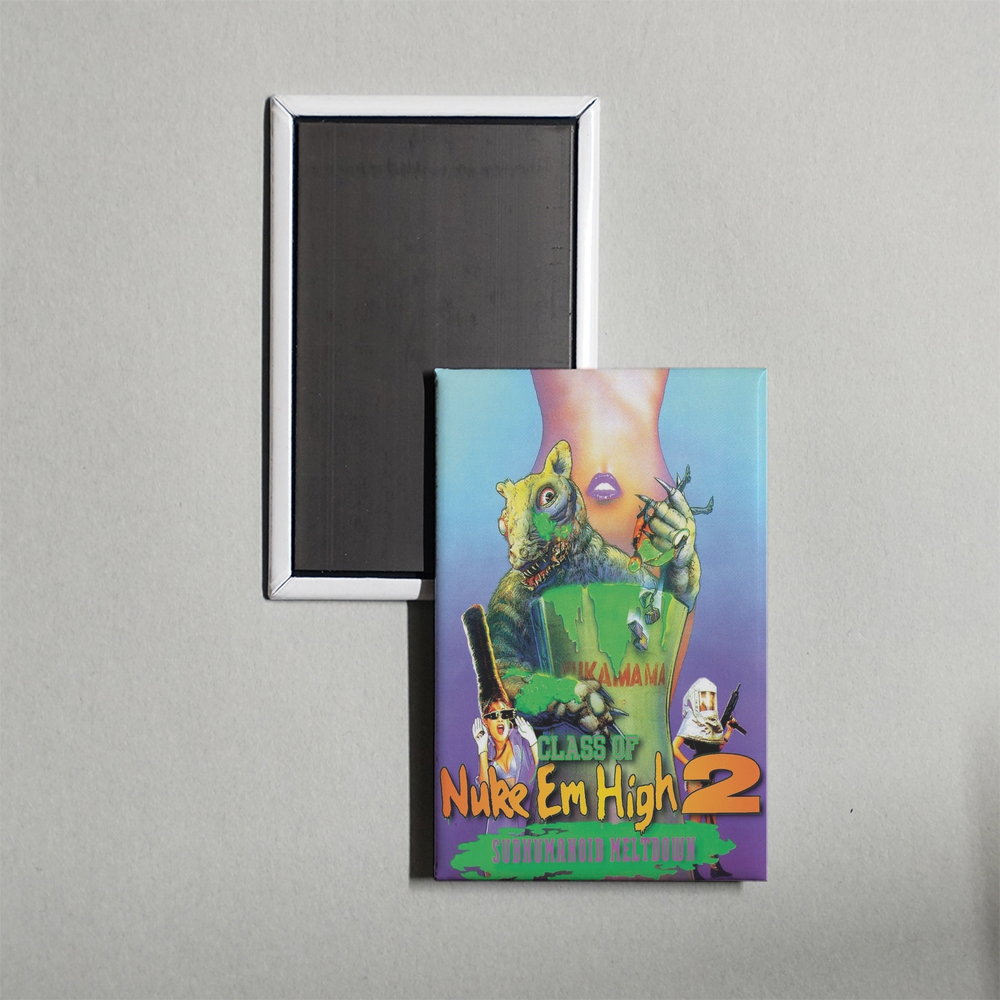 Class of Nuke 'Em High 2 Subhumanoid Meltdown Mini Movie Fridge Magnet