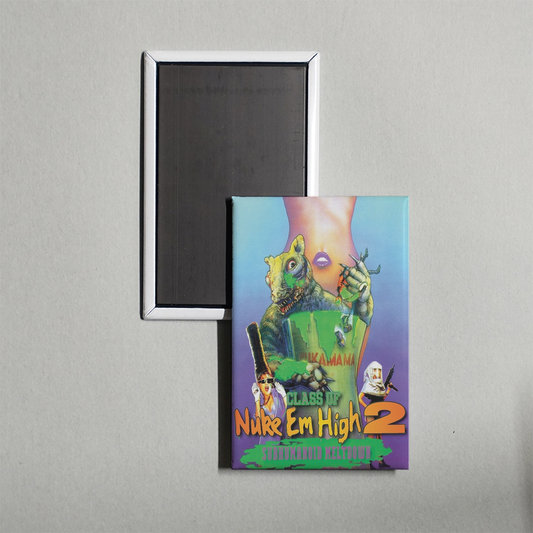 Class of Nuke 'Em High 2 Subhumanoid Meltdown Mini Movie Fridge Magnet