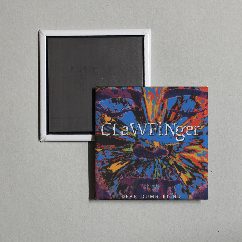 Clawfinger - Deaf Dumb Blind Album Cover Fridge Magnet