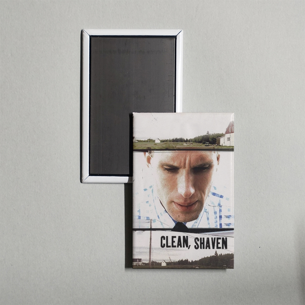 Clean, Shaven Mini Movie Fridge Magnet