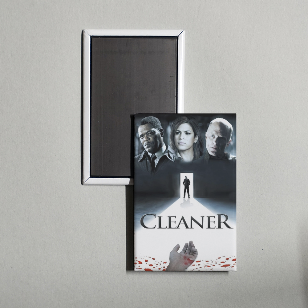 Cleaner Mini Movie Fridge Magnet