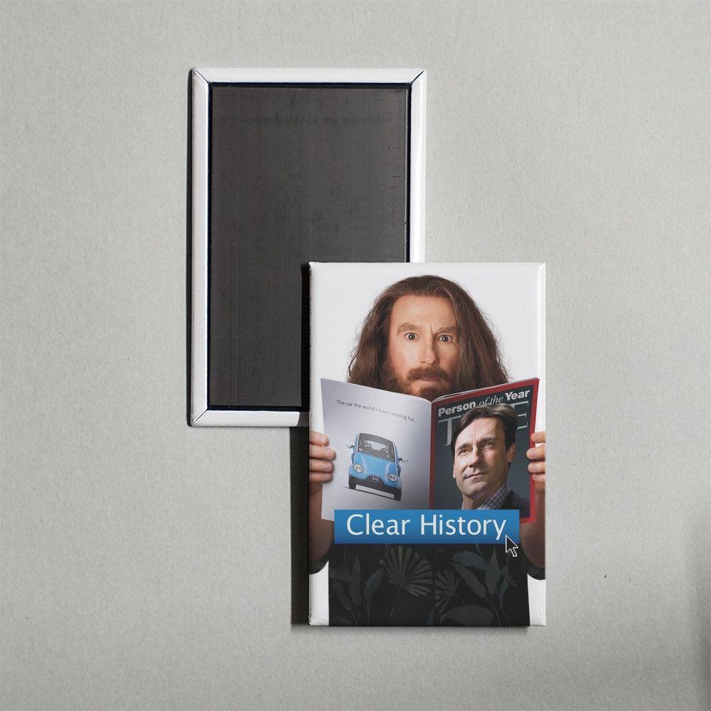Clear History Mini Movie Fridge Magnet