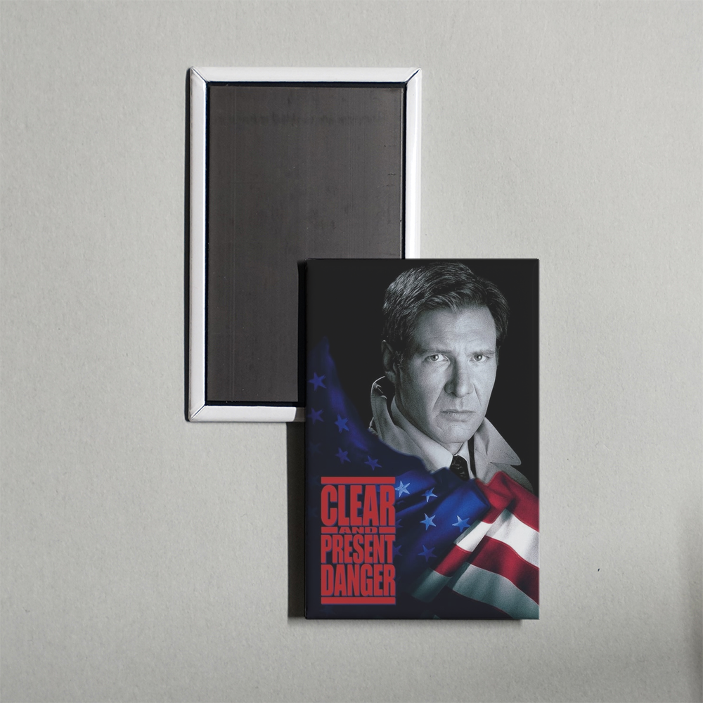 Clear and Present Danger Mini Movie Fridge Magnet