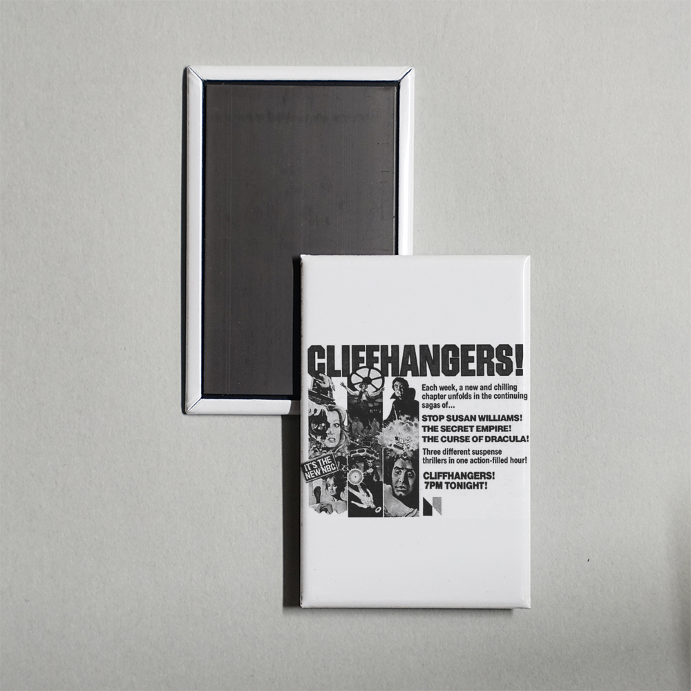 Cliffhangers TV Show Fridge Magnet